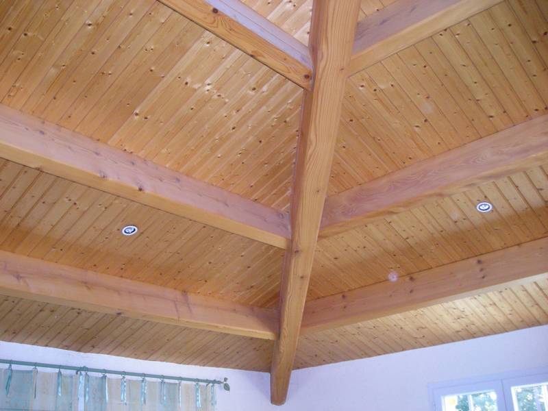 Charpente en bois - Réalisation de l'entreprise Rousseau Dominique - Coëx