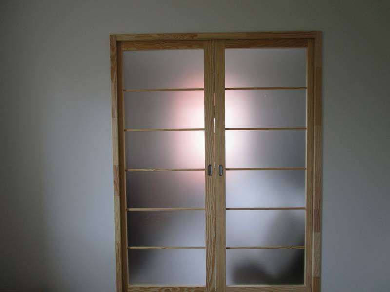 Double Porte intérieure - Réalisation de l'entreprise Rousseau Dominique - Coëx