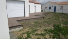 terrasse composite - Réalisation de l'entreprise Rousseau Dominique - Coëx